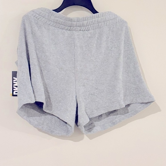 DKNY Women's Terry Cloth Relaxed Shorts Gray, women’s short - Picture 5 of 11